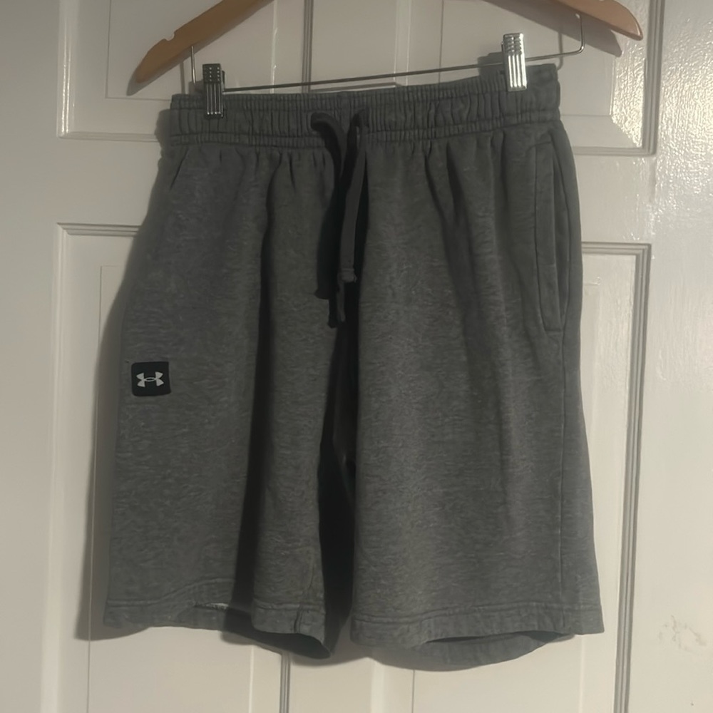 Under armor gray shorts